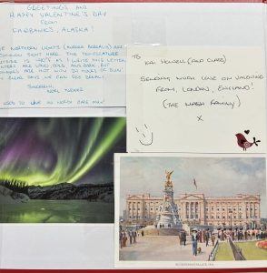 Valentine's Day Cards from Alaska and England. 