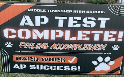 Middle Township High School’s Advanced Placement program sees higher exam scores and significant growth over last five years