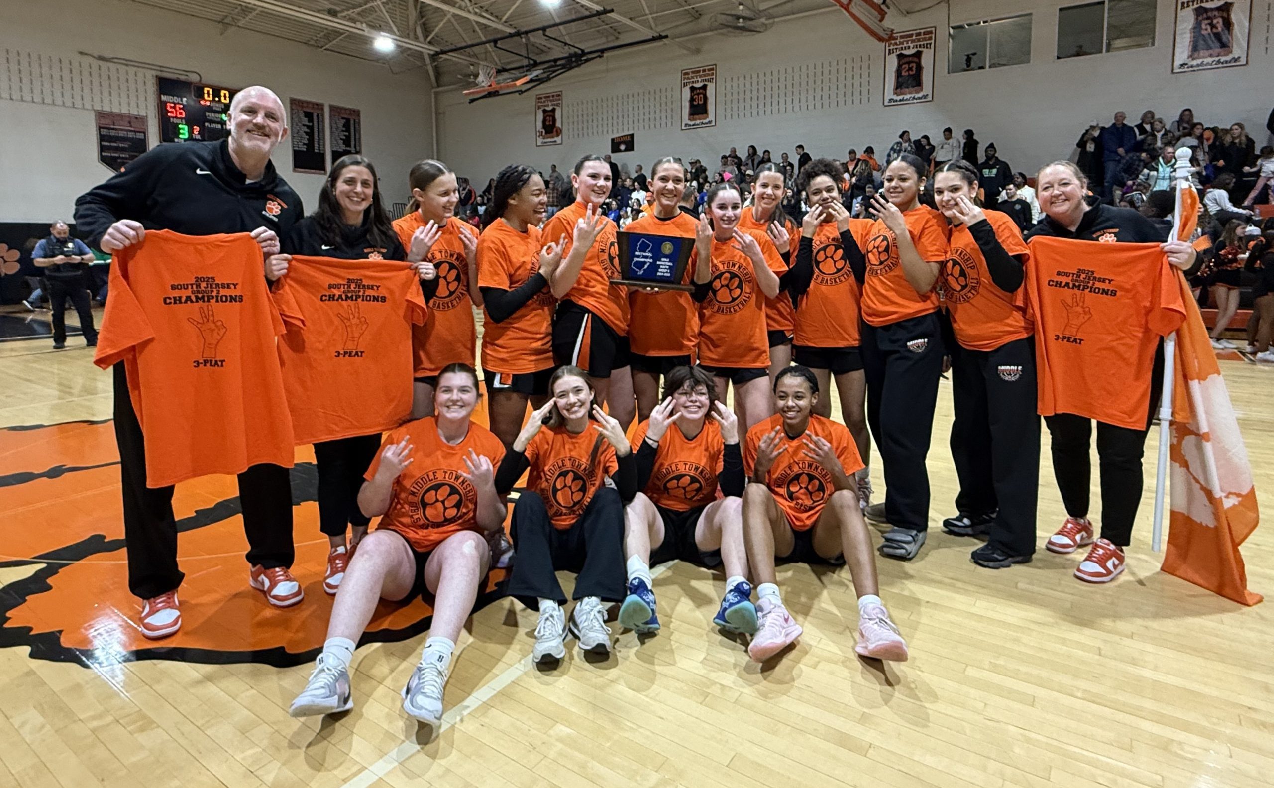 MTHS Athletics Team Win Middle Township High School athletics team
