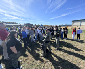 NJ State Police K-9 unit present to MTPS students