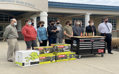 Middle and Lower Township High Schools Receive Tools for Robotics Teams thanks to Grant
