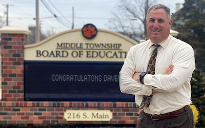 Middle Township’s David Salvo, Ed.D. Named Cape May County Superintendent of the Year