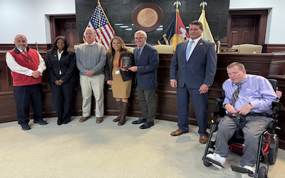 Middle Township High School receives 2024 Cape May County Commissioners and Mental Health, Alcohol and Drug Abuse Board Award