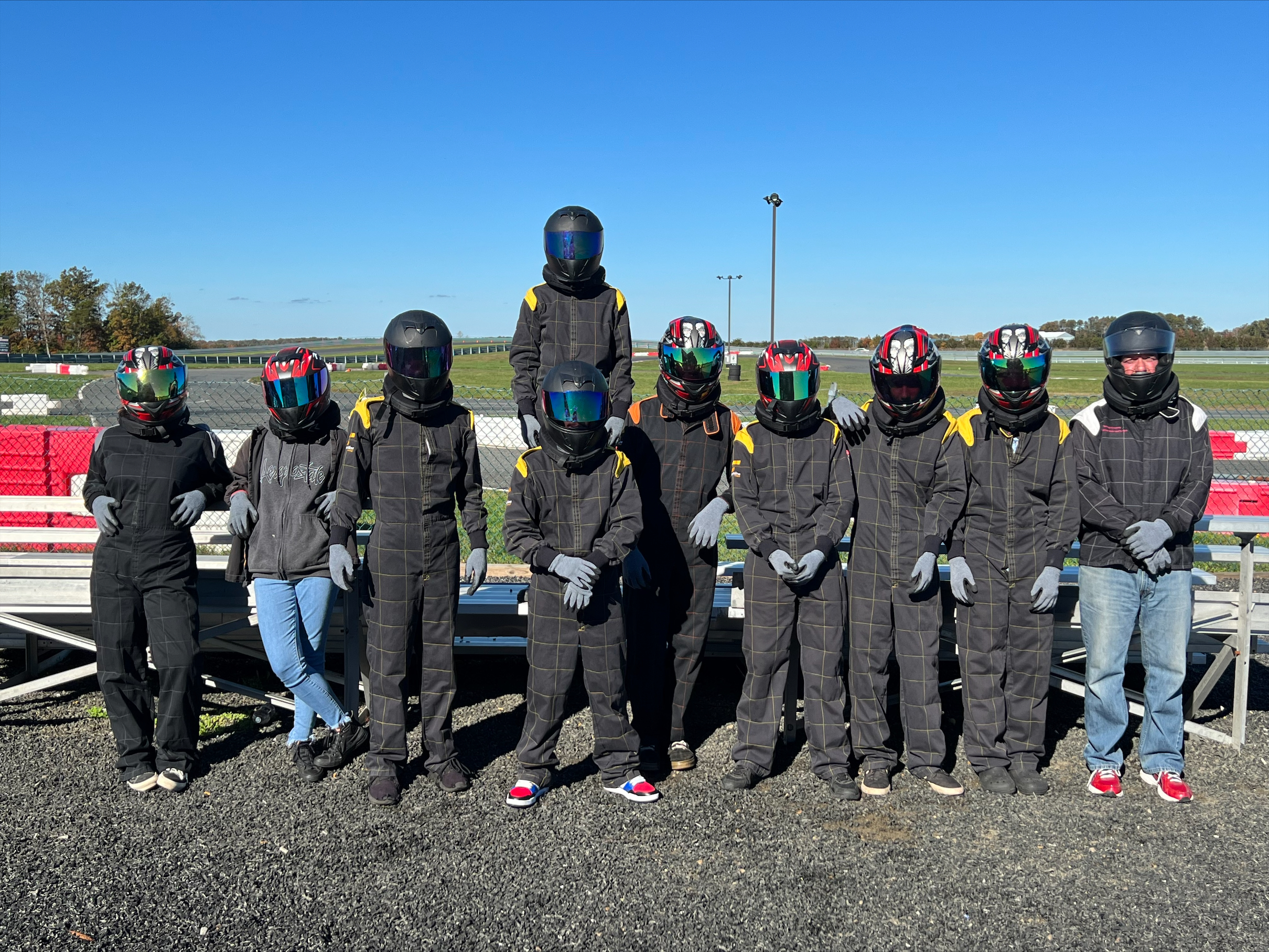 Coastal Prep Students from Cape May Court House at NJMP in Millville NJ