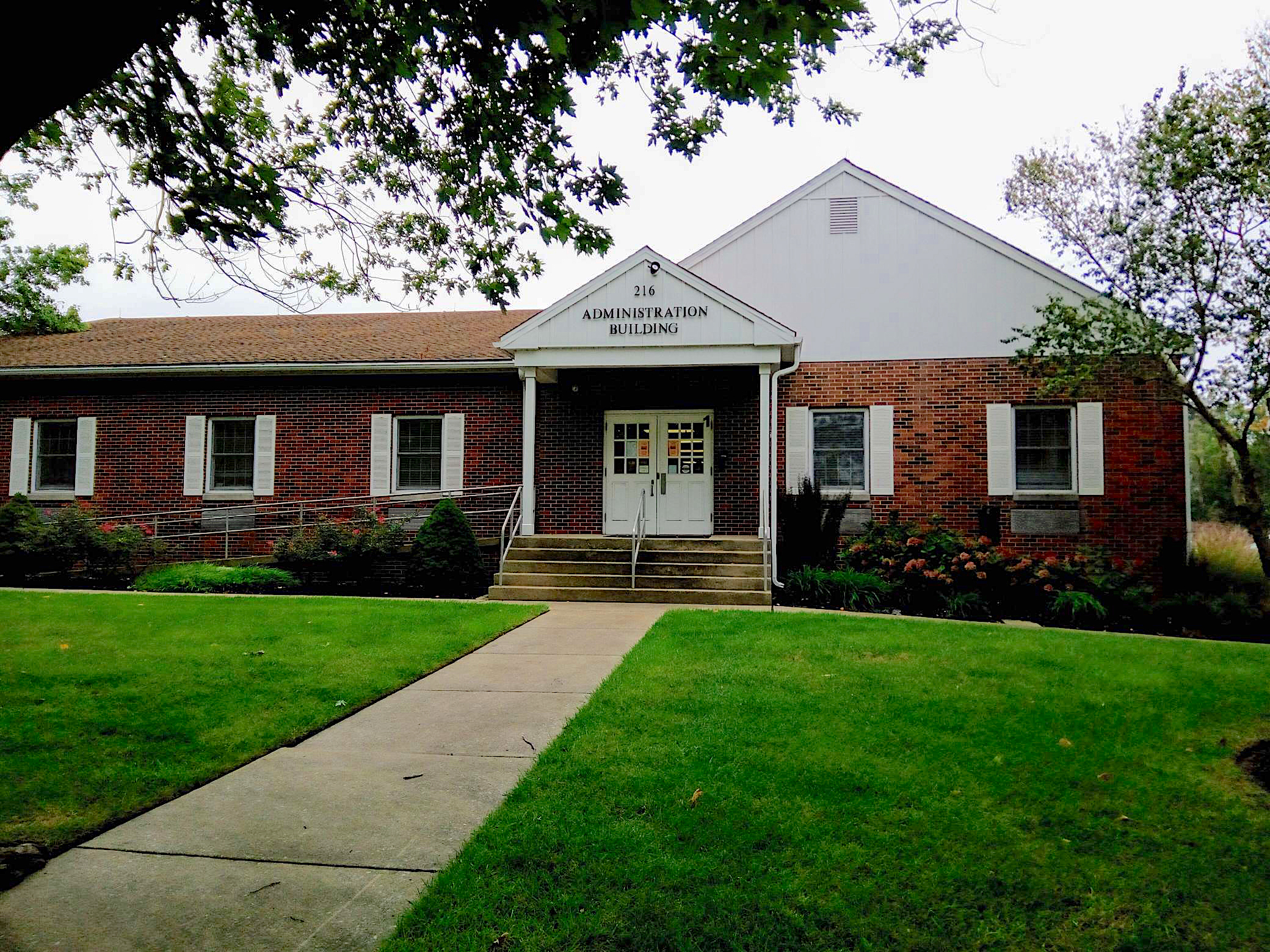 Exterior of District Building