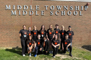 Middle township middle school brain bowl group photo