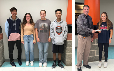 Middle Township High School Students   Honored by the National Merit Corp. and the College Board