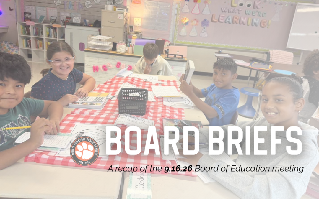 MTPS Board Briefs 9.16.26