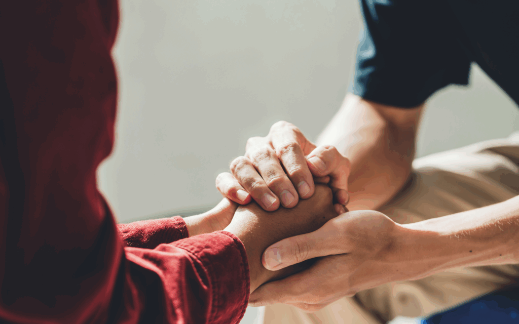 hands support