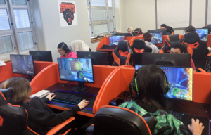 Middle Township High School Esports Lab and students